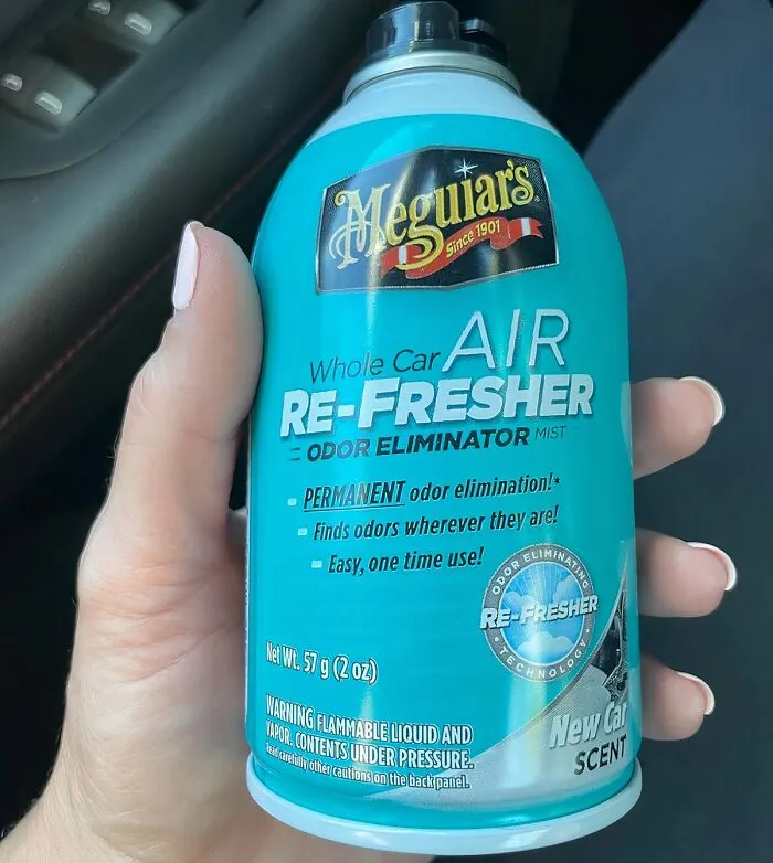   <a Style="Display:inline;" Href="Https://Www.amazon.com/Meguiars-Whole-Refresher-Odor-Eliminator/Dp/B00g49dvgg?psc=1&linkcode=ll1&tag=bpemu-20&linkid=cfae0f9361dc6c6b399cb588f2c7153c&language=en_us&ref_=as_li_ss_tl " Target="_blank"><span Style="Font: Inherit; Color: #d74b1f;"> Whole Car Air Re-Fresher Odor Eliminator Mist</Span> Is The Olfactory Reset Button Your Car's Been Craving, Banishing Those Lingering Smells Of Fast Food, Wet Dog, And Gym Bags With A Refreshing Blast Of New-Car Scent