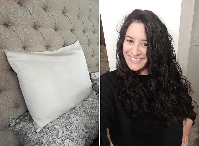 "<a style="display:inline;" href="https://www.amazon.com/Mulberry-Pillowcase-Standard-Breathable-Champagne/dp/B0B6FZYYYL?crid=2OYUPDEBPBMRI&dib=eyJ2IjoiMSJ9.GJLmaZUJK82GGLJ6phrUAvWnWkWCdk89jC_SmOjtWMKZcd3CYwwqgdkahnjj4mY29LopssJWFzAn3iqyzIIibivb8FqHu8P6gUQKVkl3QsDKiNexaZ_noMEM8UoyvMxw_cLiSSCXX_HnSdJoc0bmZj2LITiyswR9vBTx7HFmbCLtTL0ln5toRo5wShXAqOO7BcBiH2E8awb8CuZrTEOszRQh4wwMIJBmJ-3YqR-tikasQMHl4-6s9xx0zLSRp6xASCLT6oXPkfFVdxivDIIpopRtZhSTzD-eqXEdPiBPzKI.0pf5N3SSFXv8VGoAD9yEQ293fxMZWczIuTSS7SLZKlE&dib_tag=se&keywords=silk%2Bpillowcases&qid=1723547711&sprefix=silk%2Bpillowcases%2Caps%2C187&sr=8-6&th=1&linkCode=ll1&tag=bpwombat-20&linkId=5867ddb27dbc7f893d31347606bd7fe4&language=en_US&ref_=as_li_ss_tl " target="_blank"><span style="font:inherit;color:#d74b1f;">My silk pillowcases</span>. My hair is softer, my skin is softer, and they aren’t as hot. Best thing I’ve bought in the last month." - <span Style="Font:inherit;color:#808080">Velocitygrrl39</span>