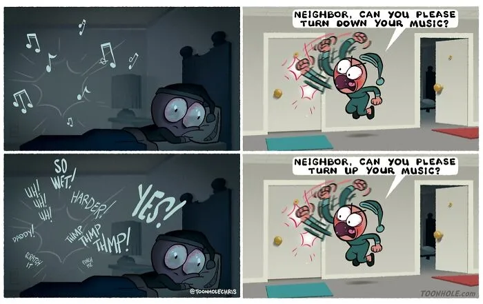 ToonHole Chris: 27 Hilariously Dark Comics With Surprising Twists (New Pics)