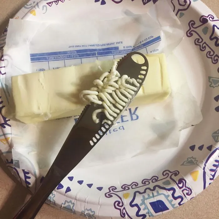 Cold, Hard Butter Got You Feeling Defeated?  This   <a Style="Display:inline;" Href="Https://Www.amazon.com/Dp/B0721t9rdr?asc_item-ID=amzn1.ideas.3mc9pfl3whn6k&th=1&linkcode=ll1&tag=bpferret-20&linkid=408d875f3f80fc7a31760ccc326f1309&language=en_us&ref_=as_li_ss_tl " Target="_blank"><span Style="Font: Inherit; Color: #d74b1f;"> Stainless Steel Butter Spreader Knife</Span> Will Make You The Master Of Your Toast, Even At 7 Am