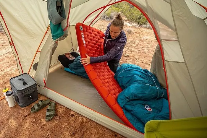 Your Tent Is About To Become The Coziest Spot In The Wilderness, Thanks To This <a Style="Display:inline;" Href="Https://Www.amazon.com/Big-Agnes-Rapide-Insulated-Sleeping/Dp/B09q7hbdzd?ie=utf8&th=1&linkcode=ll1&tag=bpcoyote-20&linkid=3b8b68f8d10b5767ea2f452d7c72113e&language=en_us&ref_=as_li_ss_tl " Target="_blank"><span Style="Font: Inherit; Color: #d74b1f;"> Sleeping Pad</Span>