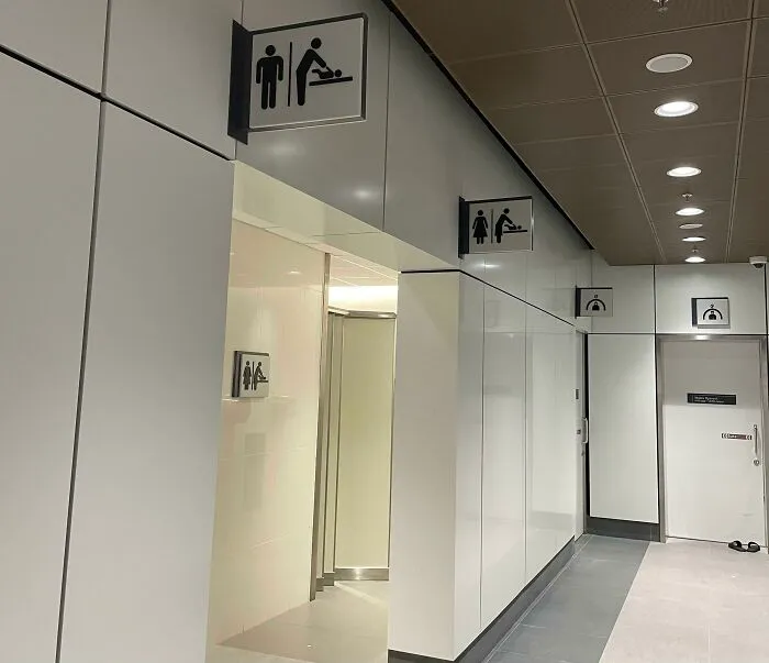 The New Train Station Near Me Has Baby Changing Stations In Both Restrooms