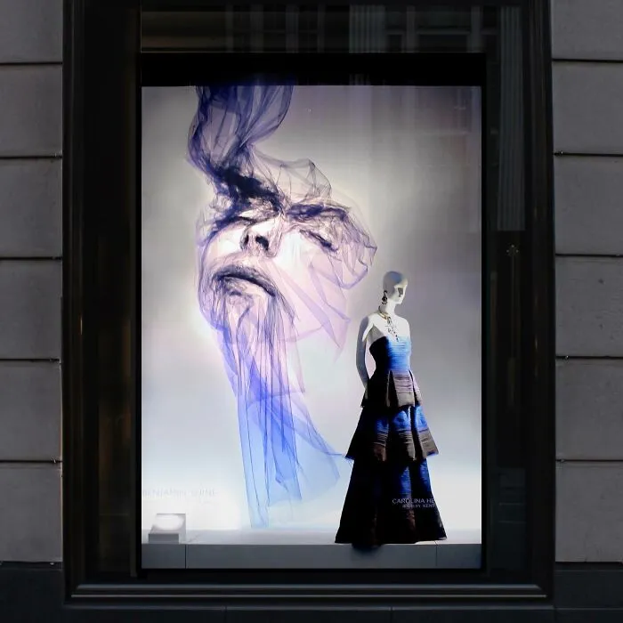 Artist Uses Single-Length Tulle And Shapes It To Look Like A Painting (31 Pics)