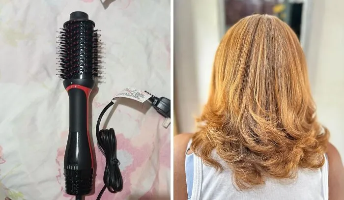 Big Hair, Don't Care! This <a Style="Display:inline;" Href=" Https://Www.amazon.com/Revlon-Volumizer-Salon-Style-Blowouts-Lengths/Dp/B01lsuqsb0?ie=utf8&linkcode=ll1&tag=bptapir-20&linkid=97ab8f194b6aecce1df5deefde93751e&language=en_us&ref_=as_li_ss_tl" Target="_blank">     <span Style="Font: Inherit; Color: #d74b1f;"> One-Step Volumizer Hair Dryer And Styler</Span> Will Give You A Salon-Worthy Blowout At Home, Even If Your Hairstyling Skills Are Questionable