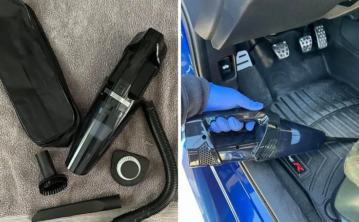 Crumbs And Pet Hair, Beware! This <a Style="Display:inline;" Href="Https://Www.amazon.com/Handheld-Cordless-Portable-Lightweight-Blackblue/Dp/B0d91yjkdm?ie=utf8&th=1&linkcode=ll1&tag=bpmammoth-20&linkid=cfa52eb91f16fc403fc033490b9e3399&language=en_us&ref_=as_li_ss_tl " Target="_blank">     <span Style="Font: Inherit; Color: #d74b1f;"> Car Vacuum With LED Light</Span> Is Coming For You, Even In Those Dark, Hard-To-Reach Corners