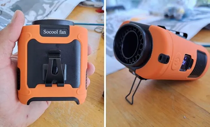 A <a Style="Display:inline;" Href="Https://Www.amazon.com/Socool-10000mah-Rechargeable-Flashlight-Hands-Free/Dp/B0d7mfrq2c?ie=utf8&th=1&linkcode=ll1&tag=bpmammoth-20&linkid=34a7235b5dd921da11d257f2c7255a7a&language=en_us&ref_=as_li_ss_tl " Target="_blank">     <span Style="Font: Inherit; Color: #d74b1f;"> Portable Waist Fan</Span> Is Your New Summer BFF, Keeping You Cool And Collected Even When The Temperature's Rising