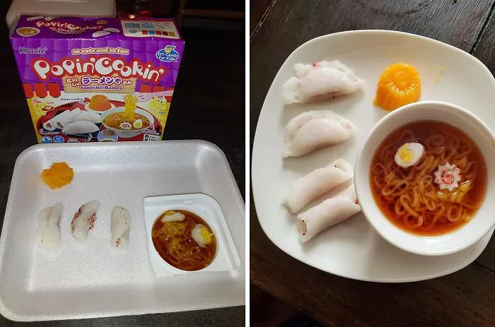 Forget Instant Ramen, This <a Style="Display:inline;" Href=" (Amahttps://Www.amazon.com/Gp/Product/B077vwq7lw?&linkcode=ll1&tag=bplynx-20&linkid=aeb1dbdb40837c29082ae0dd8725adb0&language=en_us&ref_=as_li_ss_tl " Target="_blank">     <span Style="Font: Inherit; Color: #d74b1f;"> Kracie Popin Cooking DIY Candy Ramen Kit</Span> Is The Sweet And Silly Way To Satisfy Your Noodle Cravings
