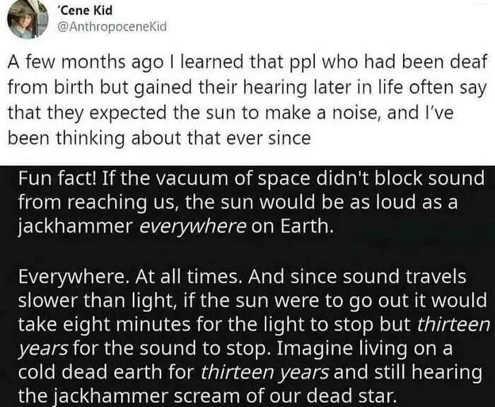 I Wonder What A Black Hole Sounds Like?