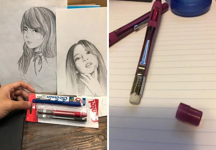  A  <a Style="Display:inline;" Href=" Https://Www.amazon.com/Pentel-Retractable-Assorted-Barrels-Ze21bp3m/Dp/B0047ct6se?crid=198c10u8y14q6&dib=eyj2ijoimsj9.6_oqmsmknrdcmmfp_ybx21fzdltgrcfh-D7gxxtqkbbnbgafxlhgrgo7hiijr7rcfikgimx_--Hmn5lrikwjeoncxrs5to-Mtwr6ttauewzxcdad07ylat4tymymhvcgctgkb0zhn0fa40tfkwxad8xz24r6re1lh6ux1qm8-3khxjstogqlpbgi4lajafeguhgfwb-Odstgj7youz1m8aeyzx7njgpkbtgbdqzfuzlrk5zakebebloiefnvu5dzxcbfney3vaql17cmsoosq-G9obcz1d9ex8ypqpj2dyk.r5lqevxngdgezi5wbrwkn0kjsdcyrqjqyh5lfuynb4m&dib_tag=se&keywords=pen%2bshaped%2beraser&qid=1724160089&sprefix=pen%2bshaped%2bera%2caps%2c245&sr=8-2&th=1&linkcode=ll1&tag=bpantelope-20&linkid=6af0d6f98efbf7c13cb744205833acd4&language=en_us&ref_=as_li_ss_tl" Target="_blank">     <span Style="Font:inherit;color:#d74b1f;"> Pen Shaped Eraser </Span>  Is Easier To Handle Than A Normal One