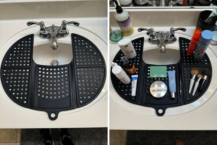 Turn Your Sink Into Extra Counter Space With This <a Style="Display:inline;" Href=" Https://Www.amazon.com/Dp/B08yz6yxzp?asc_item-ID=amzn1.ideas.1v0v7i1xnunfn&linkcode=ll1&tag=bpmoose-20&linkid=1443227965a1934f84f44f18c306e598&language=en_us&ref_=as_li_ss_tl" Target="_blank"><span Style="Font: Inherit; Color: #d74b1f;"> Foldable Silicone Sink Cover</Span>
