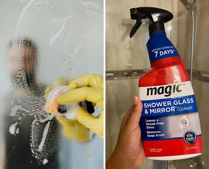 Shaving cream can help you prevent mirrors from fogging up. Or, with the convenience of <a style="display:inline;" href="https://www.amazon.com/MAGIC-Shower-Glass-Mirror-Cleaner/dp/B00GGRB2WG?crid=26K9SQO1RXG11&dib=eyJ2IjoiMSJ9.ltz3Zrc2b1sliT2yuw80vKjDYRQQ3V2X8xUTGMuaE1Lv_Eh3XgFK_UXxD5kEt5AKNoLaFDzMtH66i4fvNWSz9l_l-JnfwMC4PWhULmRJA9WjC1VV2YGdc96_srNh2eiN7qU9-gQ7clmeIa-4UOKm_dSIAmGOtxAs6Nae4wlsbm8qNdX3p8QXFfv94M3PRxYCsuHGHd_vQwpeApaTOOQ20Eg9VHSD8M3f-WR5diBt0RzafVt_rj56JS1U_nS9l9PbUmVZOERqKglMwTm3I6nmNxbQ1NT_q5voFRVwKOClkNE.SnT150t69FtBHM0jh5w8-2baFLZoh2cupw1Hyo_18RQ&dib_tag=se&keywords=mirror+cleaner&qid=1724312256&sprefix=mirror+cleaner+%2Caps%2C465&sr=8-15&linkCode=ll1&tag=bpwhale-20&linkId=2bb331dd2e65ea37e6624281d30b154f&language=en_US&ref_=as_li_ss_tl " target="_blank">     <span Style="font:inherit;color:#d74b1f;"> Magic Shower Glass & Mirror Cleaner</span>, a streak-free, crystal-clear reflection is just a spritz away.