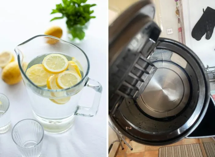 Banish limescale buildup and restore your kettle's sparkle! While a lemon water solution can help, for a truly powerful and effortless clean, try an <a style="display:inline;" href="https://www.amazon.com/Oust-All-Purpose-Descaler-sachets/dp/B003MPIRKA?dib=eyJ2IjoiMSJ9.Lfzi6rvWYTkG0rQ6xlqpUo4XSWOxmUymfb8h9Gj7uvuy0gfJR8pNDRiqOBkqj2r0QqbUBAQSlL4TxMQGFmGKWj5i3-2yeF46EYqoDg6-eTMRskE6Lh6Unl-8cJy75BX25AZ1qQlg-GW9d29YpeDz0m-D_asHA-WyPVkrG1NJQlbOSej6kj8GaCnm6kFs2durko5UeXrzB7pg3UD-xkFJ6Xb6iafsV88r5m7sFGHL7ADE_6Hah4HzvM9Jmu9-OkuLuM0BKGpd5dR-Bc72Yta6oscLgiQxMLGyCS4LT6dbYLo.EODFHK--5gGv6q9VvNoQ8Rzjxphvab2UaMYkuwVB2S8&dib_tag=se&keywords=kettle+descaler&qid=1724313320&sr=8-23&linkCode=ll1&tag=bpwhale-20&linkId=ff1095f6c54493854e91ac7860462899&language=en_US&ref_=as_li_ss_tl " target="_blank">     <span Style="font:inherit;color:#d74b1f;">all-purpose descaler</span>. It cuts through stubborn limescale deposits, leaving your kettle looking and working like new.