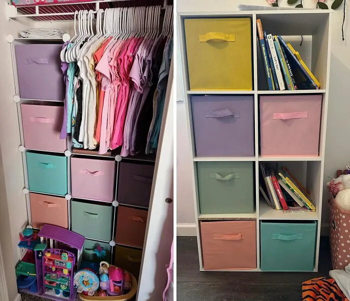 No More Tripping Over Shoes Or Piles Of Laundry! These <a Style="Display:inline;" Href="Https://Www.amazon.com/Sorbus-Foldable-Storage-Cube-Basket/Dp/B076x3xpfp?pf_rd_p=70b68200-4345-42fe-A6a9-A273108122cd&pf_rd_r=fmemp0qg6hfzwtdfngh3&sr=1-14-2e8f7887-Dd8e-4bf5-8847-A2e2f5b04938&th=1&linkcode=ll1&tag=bpgazelle-20&linkid=398aad00a56b4292be8d4ae01f6ae2f9&language=en_us&ref_=as_li_ss_tl " Target="_blank">     <span Style="Font: Inherit; Color: #d74b1f;"> Sorbus Storage Cubes</Span> Will Bring Order To Your Shoebox-Sized Dorm Room