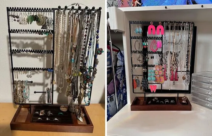 Dangle Your Bling Without The Tangle! This <a Style="Display:inline;" Href="Https://Www.amazon.com/Procase-Organizer-Jewellery-Bracelets-Removable/Dp/B0c6x4246p?pf_rd_p=70b68200-4345-42fe-A6a9-A273108122cd&pf_rd_r=fmemp0qg6hfzwtdfngh3&sr=1-17-2e8f7887-Dd8e-4bf5-8847-A2e2f5b04938&th=1&linkcode=ll1&tag=bpgazelle-20&linkid=755942e9c92ea0fe9ed1db77e76cff4d&language=en_us&ref_=as_li_ss_tl " Target="_blank">     <span Style="Font: Inherit; Color: #d74b1f;"> Jewelry Organizer Stand</Span> Is The Stylish Solution To Keep Your Accessories Sparkling And Accessible