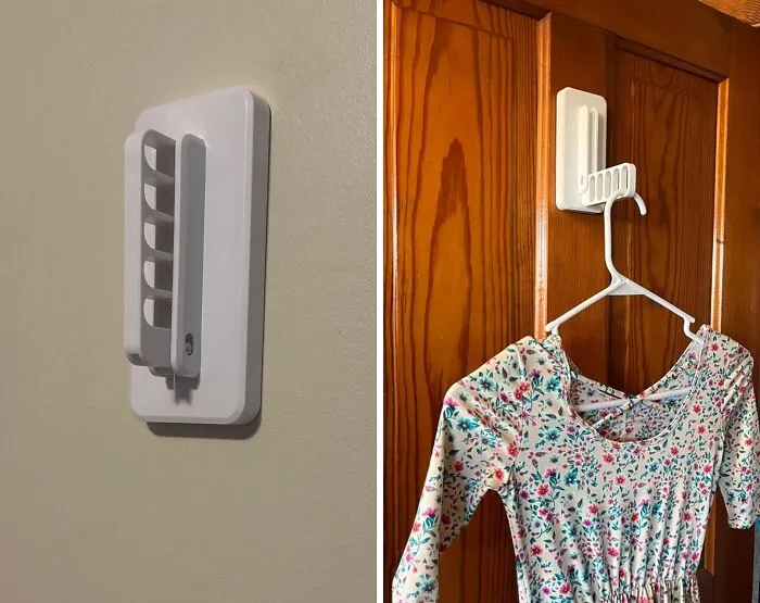 You Can Easily Turn You Wall Into Hanging Space With This <a Style="Display:inline;" Href="Https://Www.amazon.com/Command-Folding-Clothes-Organizer-Organization/Dp/B0czs68ysm?pf_rd_p=e64e9b28-41b0-43f7-Bad1-E1ae226d3617&pf_rd_r=rcr9yb4vqtfx4y6b7ekd&sr=1-6-44bd2706-F57d-4fa6-88a8-A41490684044&linkcode=ll1&tag=bpgazelle-20&linkid=fc74eab8da140b47a4cccbb4fc755655&language=en_us&ref_=as_li_ss_tl " Target="_blank">     <span Style="Font: Inherit; Color: #d74b1f;"> Command Folding Clothes Hanger</Span>