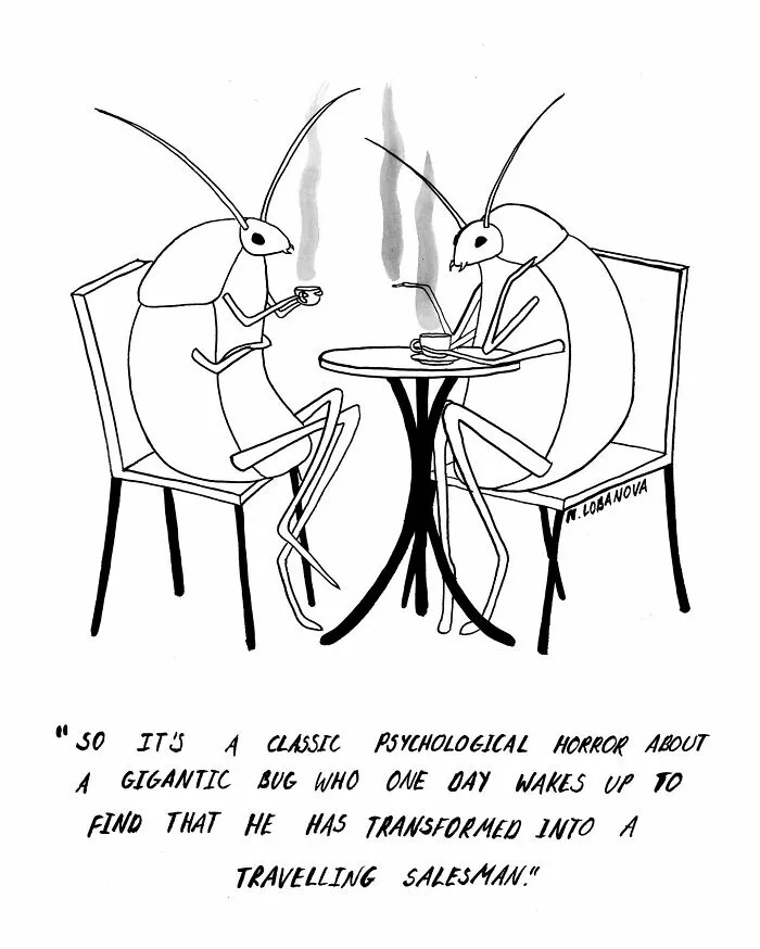 34 Relatable Minimalistic Cartoons By Natalya Lobanova (New Pics)