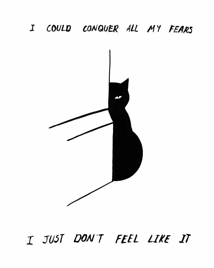 34 Relatable Minimalistic Cartoons By Natalya Lobanova (New Pics)