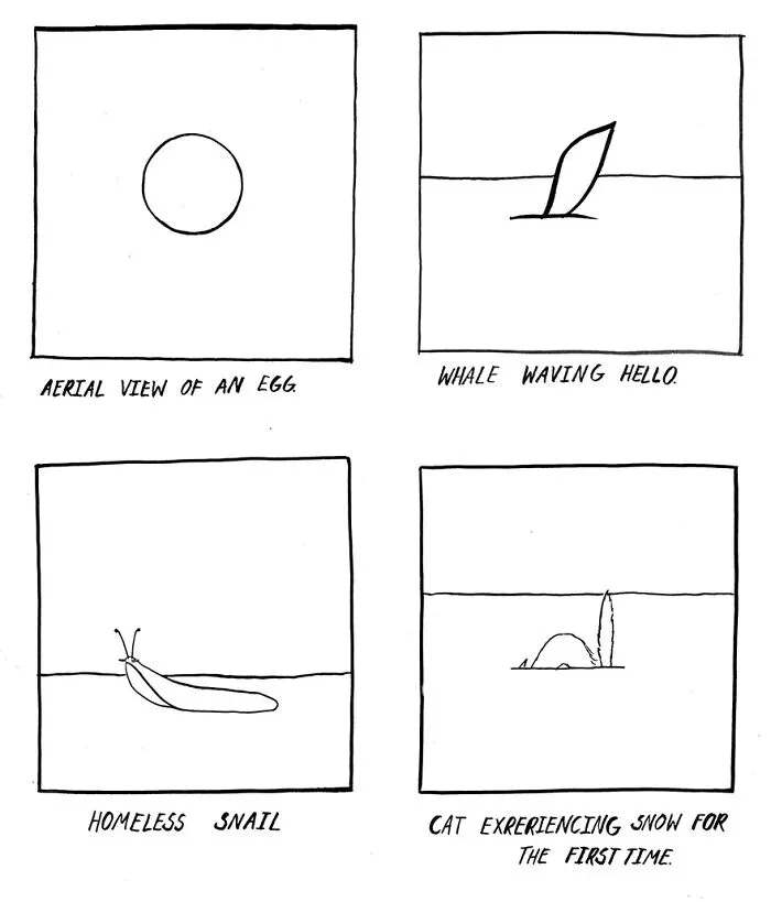 34 Relatable Minimalistic Cartoons By Natalya Lobanova (New Pics)