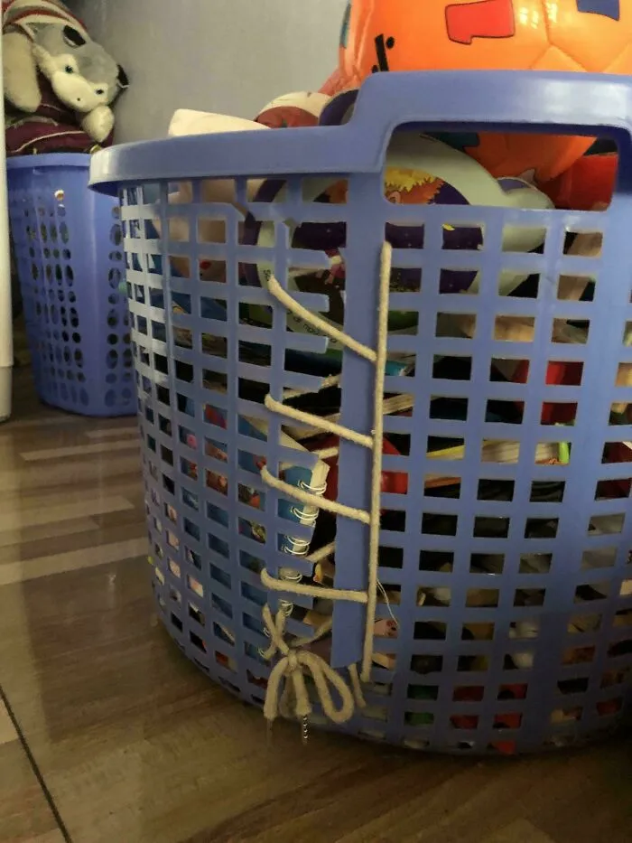 My Wife With A $4 Toy Basket