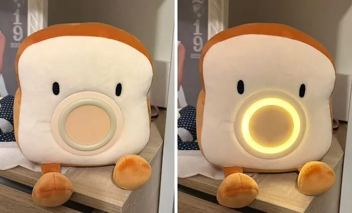 This <a Style="Display:inline;" Href="Https://Www.amazon.com/Qanyi-Plushies-Rechargeable-Dimmable-Nightstand/Dp/B0bbvf1wr2?ie=utf8&linkcode=ll1&tag=bpshark-20&linkid=69e307276044e4df979563641ba9e5fa&language=en_us&ref_=as_li_ss_tl " Target="_blank">     <span Style="Font: Inherit; Color: #d74b1f;"> Plush Toast Alarm Clock</Span> Is So Cute, You'll Almost Want To Sleep Through Your Alarm Just To Cuddle With It A Little Longer