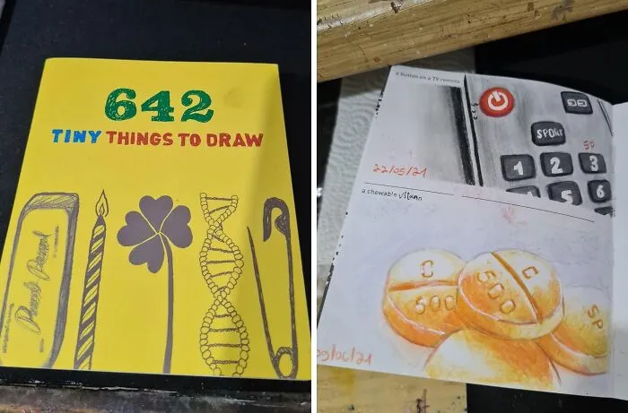 Got Artist's Block? This <a Style="Display:inline;" Href="Https://Www.amazon.com/Tiny-Things-Draw-Chronicle-Books/Dp/1452137579?ie=utf8&linkcode=ll1&tag=bpshark-20&linkid=64d6f1d050bc607b39bb2ec35e78c861&language=en_us&ref_=as_li_ss_tl " Target="_blank">     <span Style="Font: Inherit; Color: #d74b1f;"> 642 Tiny Things To Draw</Span> Book Will Spark Your Creativity And Get Those Pencils Moving Again