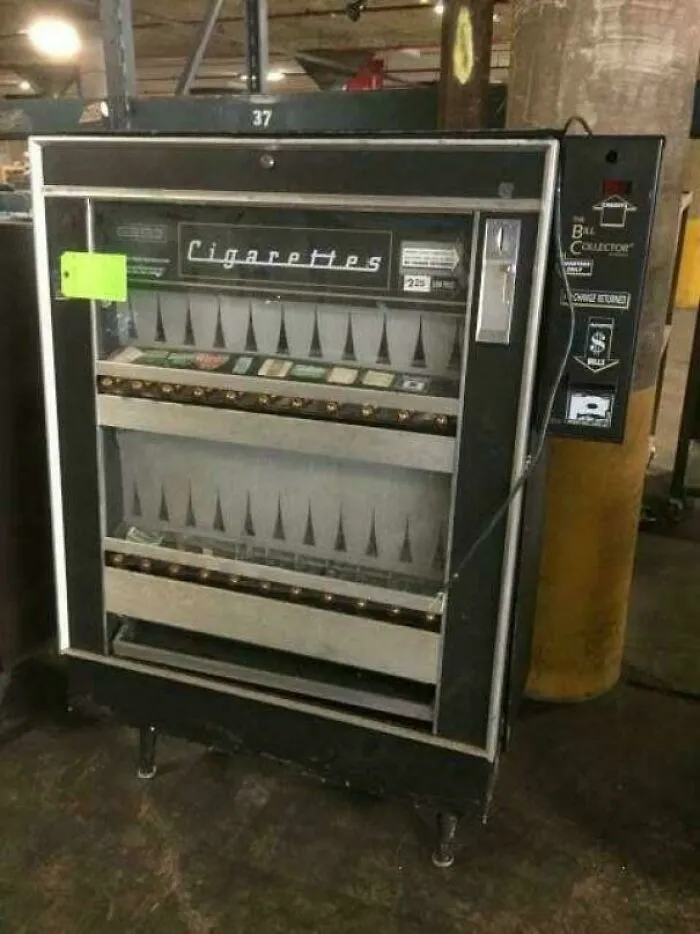 Do You Remember Those Cigarette Machines?