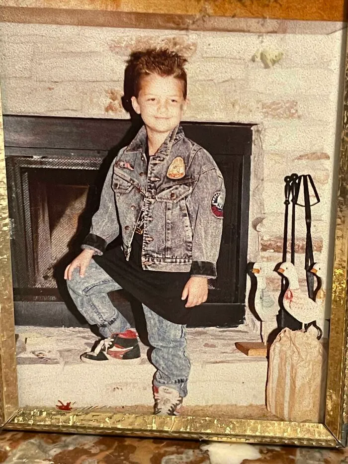 Yo en los 80. No volví a verme tan genial