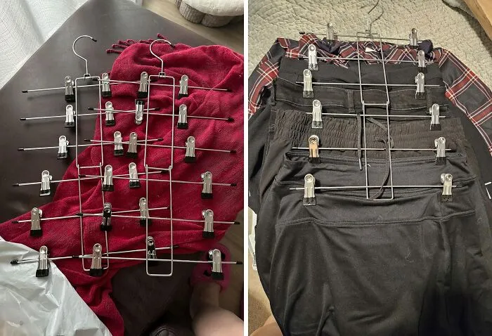 Kiss Those Bulky Hangers Goodbye! These <a Style="Display:inline;" Href=" Https://Www.amazon.com/Hangers-Clothes-Hangers-6-Organizer-Hangers/Dp/B0cb8b1m41?crid=17epr1r23zks5&dib=eyj2ijoimsj9.erxa7_xl2ubuwmz5bnwle06qc5htbvuvcelqixsdfhye6dy-Oeuhavyu6f4ku5zsye58b-Uxycaqgewwbv3o0sikjjsn9qdqszfh625srbfk60b-Lpcetwqlue17ifcyoqofoxtke1nzmgxrvil-Bvfiebygzkwvwo4de-Lvzyo8beewio7eyframjtz6jlkv_tvxqyxa7xzeqtauhnopr9ll8c6aoo3ufr9bep801mr9s5czxqiy_yjr670v9ltrzrdtpfcg0zl8mkwbl3lh-Cb62mkz-G5-Twbri2m4mq.lnsk-Tb1yowa1aqpuiruhiz8kma-Dpmvpz2hhao3viy&dib_tag=se&keywords=dorm+storage+solutions&qid=1724051080&sprefix=dorm+storace+solut%2caps%2c146&sr=8-10&linkcode=ll1&tag=bpworm-20&linkid=846a08e8752a82cfd17d10c883cc07d3&language=en_us&ref_=as_li_ss_tl" Target="_blank">     <span Style="Font: Inherit; Color: #d74b1f;"> Space Saving Hangers With Clips</Span> Are The Slim, Trim Solution For A Streamlined Wardrobe.