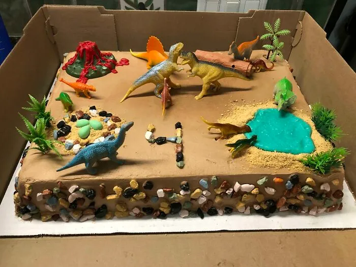 Order A Plain Costco Sheet Cake (No Decoration/Piping) To Save Time And Effort In Making A Kid’s Birthday Cake - Just Add Toys And Candy And You’re Done!