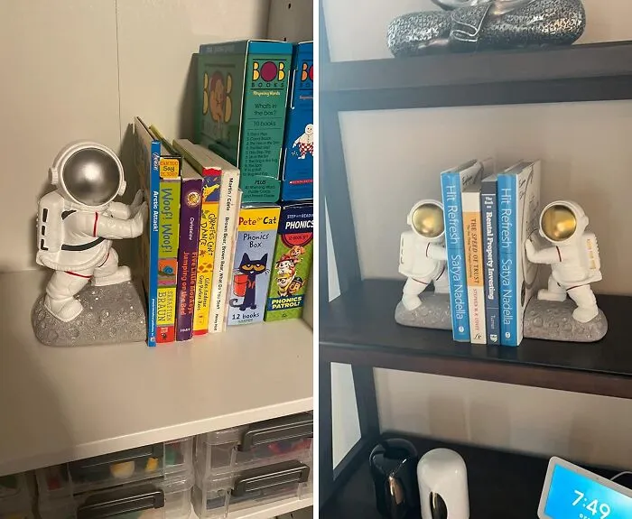 Boldly Go Where No Book Has Gone Before With These <a Style="Display:inline;" Href="Https://Www.amazon.com/Dp/B0915mmx5k?ascsubtag=%5bartid%7c10060.g.25238672%5bsrc%7c%5bch%7c%5blt%7c%5bpid%7c6dbae08c-7542-471f-B29b-4a4571667741%5baxid%7cb2fe9ba7-A4e5-4bda-8927-32ce6e4f16ad&th=1&linkcode=ll1&tag=bpowl-20&linkid=e101e2b1ecdfedab5a6883d64d49bc17&language=en_us&ref_=as_li_ss_tl " Target="_blank">     <span Style="Font: Inherit; Color: #d74b1f;"> Astronaut Bookends</Span>!