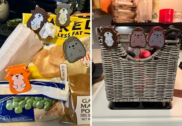 Your Snacks Deserve A Stylish Upgrade! Ditch Those Boring Bag Clips And Embrace The Woodland Aesthetic With This <a Style="Display:inline;" Href="https://www.amazon.com/gp/product/B00MS4DM24?th=1&linkCode=ll1&tag=bpgiraffe-20&linkId=6f29439d384ae1da9b863d9c984adb85&language=en_US&ref_=as_li_ss_tl " Target="_blank"> <span Style="Font: Inherit; Color: #d74b1f;"> Set Of 6 Kikkerland Bag Clips</Span>
