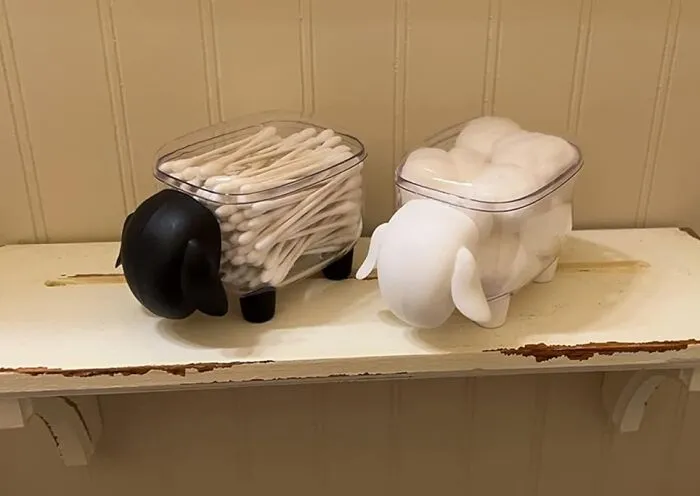 Declutter Your Bathroom Vanity And Add A Touch Of Modern Elegance With These Chic <a Style="Display:inline;" Href="Https://Www.amazon.com/Gp/Product/B07jjhqmrv?th=1&linkcode=ll1&tag=bpwalrus-20&linkid=2db2f53418e0bd9835767eb0e3122fea&language=en_us&ref_=as_li_ss_tl " Target="_blank">     <span Style="Font: Inherit; Color: #d74b1f;"> Cotton Ball Holder Dispensers</Span>