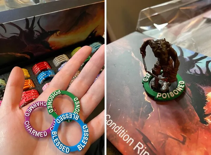 Say Goodbye To Pen & Paper Chaos With These <a Style="Display:inline;" Href=" Https://Www.amazon.com/Dnd-Miniatures-Accessories-Condition-Rings/Dp/B01a885hva?ie=utf8&linkcode=ll1&tag=bpseal-20&linkid=18e09b2faad6951c7ae247348ee1a0f1&language=en_us&ref_=as_li_ss_tl " Target="_blank"> <span Style="Font:inherit;color:#d74b1f;"> Miniatures Condition Markers</Span> And Track Spells Like A Pro