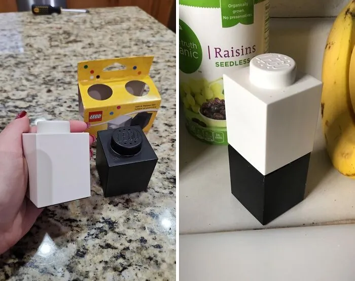 Spice Up Your Mealtime (And Your Kitchen Decor) With This Playful <a Style="Display:inline;" Href="Https://Www.amazon.com/Gp/Product/B00bwv9hnc?&linkcode=ll1&tag=bpwalrus-20&linkid=bcb85e9e143456b04041e59f4ea2a32e&language=en_us&ref_=as_li_ss_tl " Target="_blank">     <span Style="Font: Inherit; Color: #d74b1f;"> LEGO Salt And Pepper Set</Span> - Because Who Says Seasoning Can't Be Fun?