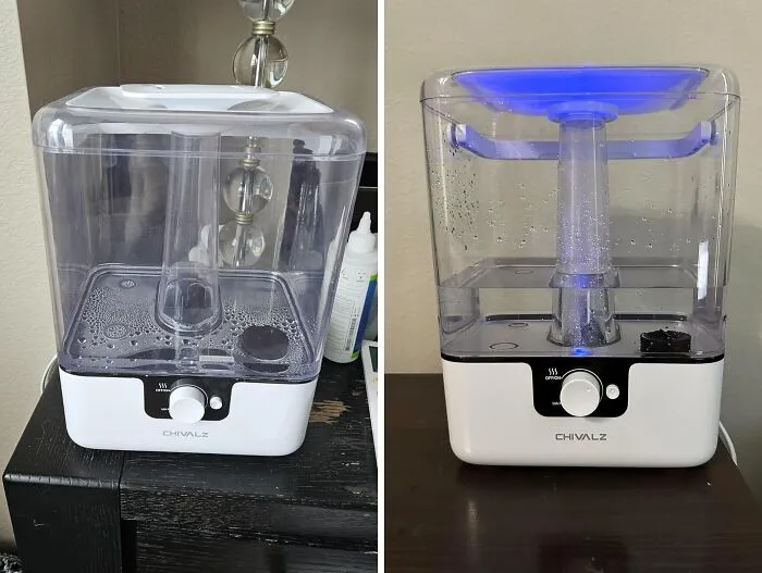 Labor Day's Got You Feeling Parched? This <a Style="Display:inline;" Href="Https://Www.amazon.com/Dp/B0dcz8g7cn?th=1&linkcode=ll1&tag=bpsalmon-20&linkid=6b48bbb23b6355d5318c8b388b11ca95&language=en_us&ref_=as_li_ss_tl " Target="_blank">     <span Style="Font: Inherit; Color: #d74b1f;"> 6 L Humidifier</Span> Will Bring The Spa Vibes Home (Without The Price Tag) 