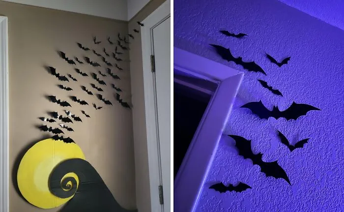 Turn Your Home Into A Spooky Bat Cave (Without The Actual Guano) With These <a Style="Display:inline;" Href="Https://Www.amazon.com/Halloween-Supplies-Hallween-Decorations-Realistic/Dp/B0c7c6mt7z?&linkcode=ll1&tag=bppanther-20&linkid=39ad67716a1010c3b71f120a97f0007d&language=en_us&ref_=as_li_ss_tl " Target="_blank">     <span Style="Font: Inherit; Color: #d74b1f;"> Realistic 3D Bat Stickers</Span> - Perfect For Scaring Trick-Or-Treaters