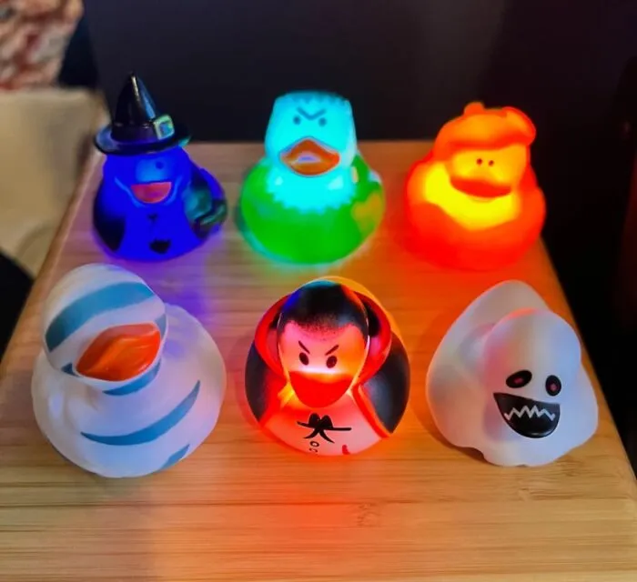Quack Up Your Halloween Party With These Spooky <a Style="Display:inline;" Href="Https://Www.amazon.com/Kockuu-Halloween-Rubber-Ducks-Favors/Dp/B0d8hr6p44?th=1&linkcode=ll1&tag=bppanther-20&linkid=7c48ce4e1818d22c4b9fb5da76cc45a2&language=en_us&ref_=as_li_ss_tl " Target="_blank">     <span Style="Font: Inherit; Color: #d74b1f;"> Halloween Rubber Ducks</Span> - They're The Perfect Party Favors For A Frightfully Fun Time!