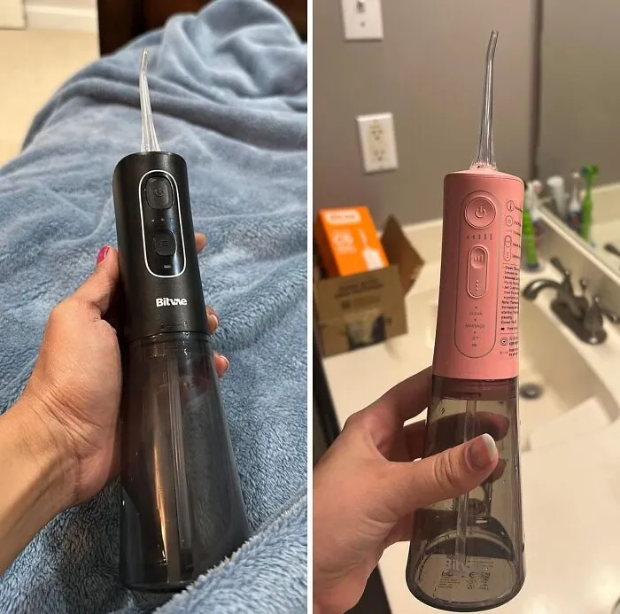 Give Your Dentist A Reason To Smile (And Maybe Give You A Discount) With This <a Style="Display:inline;" Href="Https://Www.amazon.com/Dp/B0b1m8k9pq?&linkcode=ll1&tag=bpsalmon-20&linkid=065dccde5f2fb20fb88629216a8edaae&language=en_us&ref_=as_li_ss_tl " Target="_blank">     <span Style="Font: Inherit; Color: #d74b1f;"> Water Flosser</Span> – It's The Flossing Upgrade Your Pearly Whites Deserve