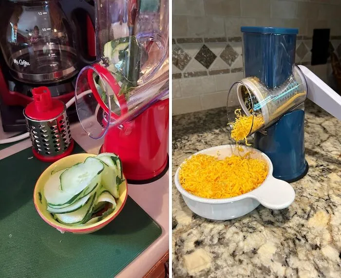 Carpal Tunnel?  Not On This Grater's Watch! This <a Style="Display:inline;" Href="Https://Www.amazon.com/Dp/B09nkzftxs?asc_item-ID=amzn1.ideas.1ceeq7ey9jrin&th=1&linkcode=ll1&tag=bpcrab-20&linkid=19d849a7316c37bc13ad53191db94765&language=en_us&ref_=as_li_ss_tl " Target="_blank">     <span Style="Font: Inherit; Color: #d74b1f;"> Rotary Cheese Grater</Span> Will Have You Shredding Cheese Like A Pro (Without The Hand Cramps)