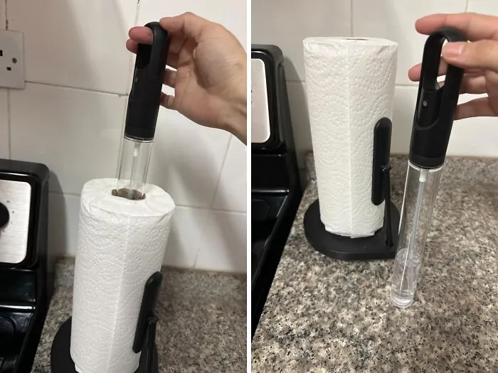 Messes, Meet Your Match! This <a Style="Display:inline;" Href="Https://Www.amazon.com/Dp/B0cjybvb9t?asc_item-ID=amzn1.ideas.ct781n3gu598&th=1&linkcode=ll1&tag=bpcrab-20&linkid=2c42b96713edf6e061dc9f8a9831a1c9&language=en_us&ref_=as_li_ss_tl " Target="_blank">     <span Style="Font: Inherit; Color: #d74b1f;"> Paper Towel Holder With Spray Pump</Span> Is The Cleaning Duo That's Always Ready For Action