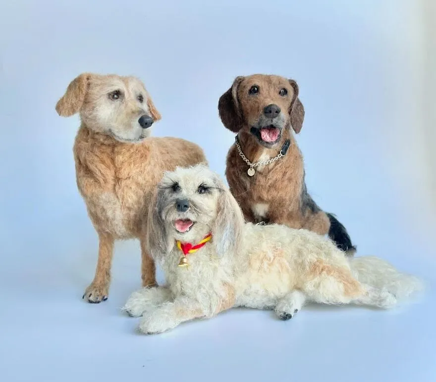 This Artist Makes Extremely Realistic Wool Figures Of Animals, And Here Are 30 Of The Best