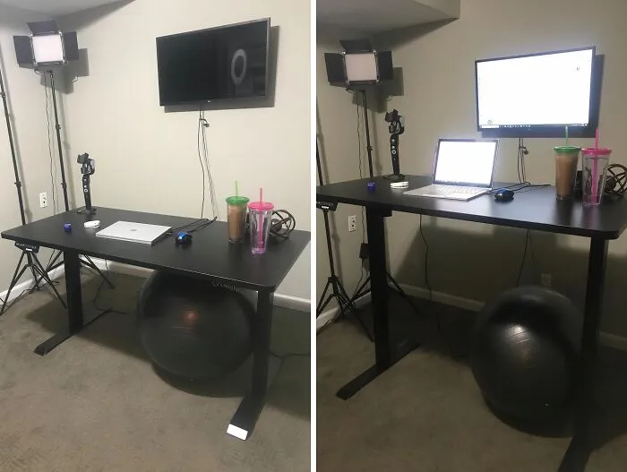 Your Back Will Be Singing "Hallelujah" After Ditching That Old Office Chair For This <a Style="Display:inline;" Href="Https://Www.amazon.com/Flexispot-Essential-Adjustable-Whole-Piece-Controllerhome/Dp/B08bhspjv7?th=1&linkcode=ll1&tag=bpsquid-20&linkid=6197423856f8f9831223d2a9a76fe534&language=en_us&ref_=as_li_ss_tl " Target="_blank">     <span Style="Font: Inherit; Color: #d74b1f;"> Flexispot Standing Desk</Span> - It's The Ergonomic Upgrade Your Workday Needs 