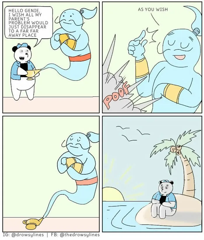 This Artist Makes Slightly Dark Comics That Might Make You Laugh, And Here Are 24 Of The Newest Ones