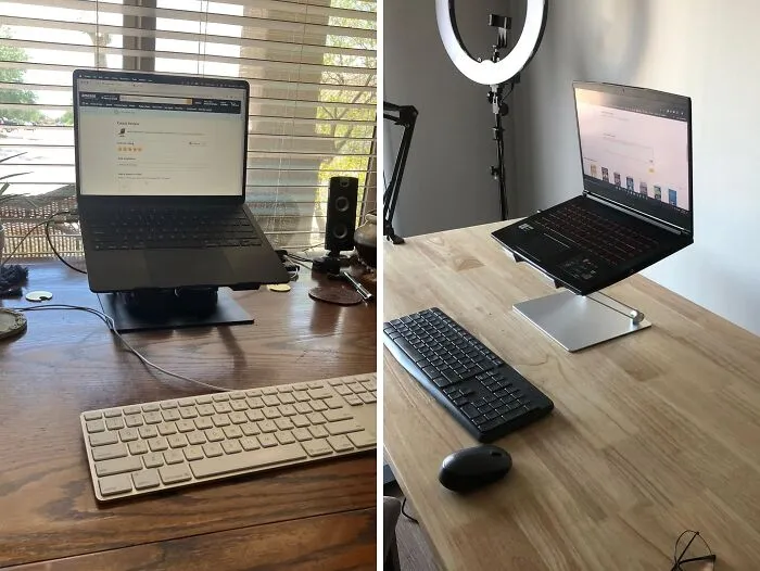 This <a Style="Display:inline;" Href="Https://Www.amazon.com/Lamicall-Laptop-Stand-Riser-Portable/Dp/B08m94btyc?th=1&linkcode=ll1&tag=bpsquid-20&linkid=ef8faca1c4fb6ca05314db7131c0703f&language=en_us&ref_=as_li_ss_tl " Target="_blank">     <span Style="Font: Inherit; Color: #d74b1f;"> Lamicall Laptop Stand</Span> Is So Portable, You Can Take It From Your Home Office To Your Favorite Coffee Shop (And Maybe Even To The Beach - We Won't Judge)