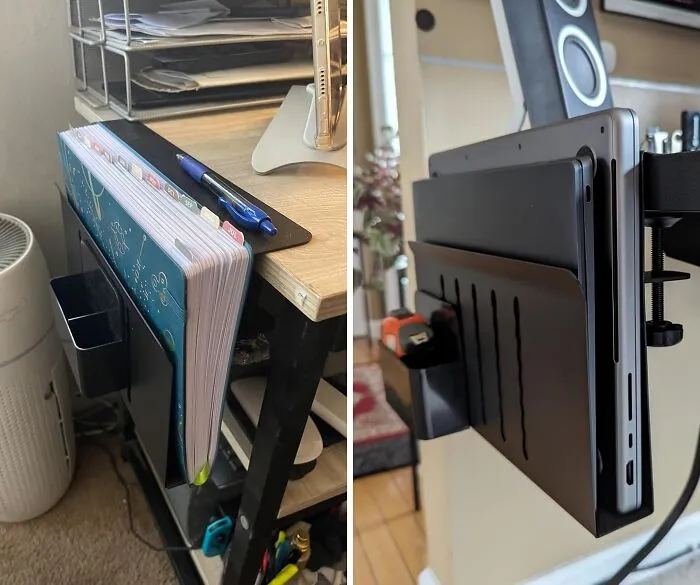 Desk Looking Like A Tornado Hit It? This <a Style="Display:inline;" Href="Https://Www.amazon.com/Luketure-Storage-Laptop-Hanging-Organizer/Dp/B0ccdnnrh6?th=1&linkcode=ll1&tag=bpsquid-20&linkid=49d05bda26d53da045cc26db34749a2f&language=en_us&ref_=as_li_ss_tl " Target="_blank">     <span Style="Font: Inherit; Color: #d74b1f;"> Desk Side Storage</Span> Is Here To Restore Order And Reclaim Your Workspace, No Drills Or DIY Disasters Required