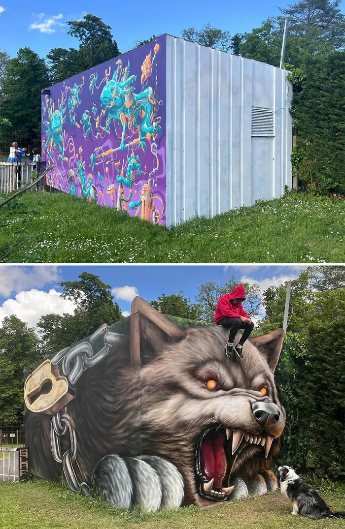 Artist From France Creates Incredible 3D Graffiti And It’s Not For The Faint Of Heart (37 New Pics)