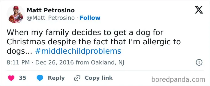 35 Funny Posts Drawing Attention To The Often Forgotten Middle Children