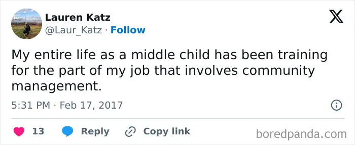 35 Funny Posts Drawing Attention To The Often Forgotten Middle Children