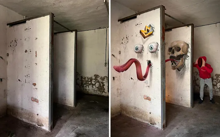 Artist From France Creates Incredible 3D Graffiti And It’s Not For The Faint Of Heart (37 New Pics)