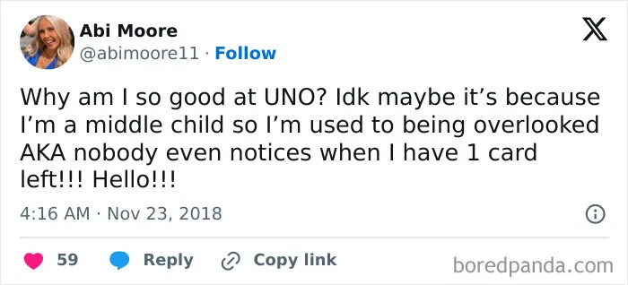 35 Funny Posts Drawing Attention To The Often Forgotten Middle Children